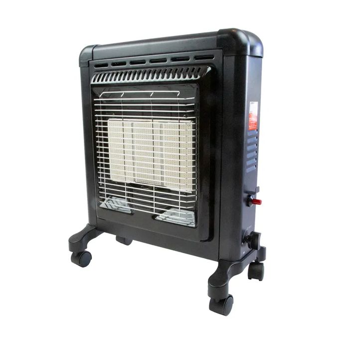 Flat basic Gassovn 4,2 kW

Hendig liten ovn som tar svært liten plass og er derfor ideell for ferie, hage, hytte osv, men også til å henge på veggen både ute og inne. Bare koble til gasslangen (fra gassflasken) og du vil få herlig infrarød varme i løpet av få minutter med ikke mindre enn 4200 watt ekstra konveksjonsvarme. Den kommer med ODS, thermosikring og veltesikring. Ingen verktøy nødvendig for montering.

Vekt: 3 kg
Størrelse: 56 x 47 x 11 cm
Antall varmeinnstillinger: 3
Effekt: 4200 watt
Maks forbruk: 300 g/t
Arbeidstrykk: 30 mBar
Inngang: 10 mm slange